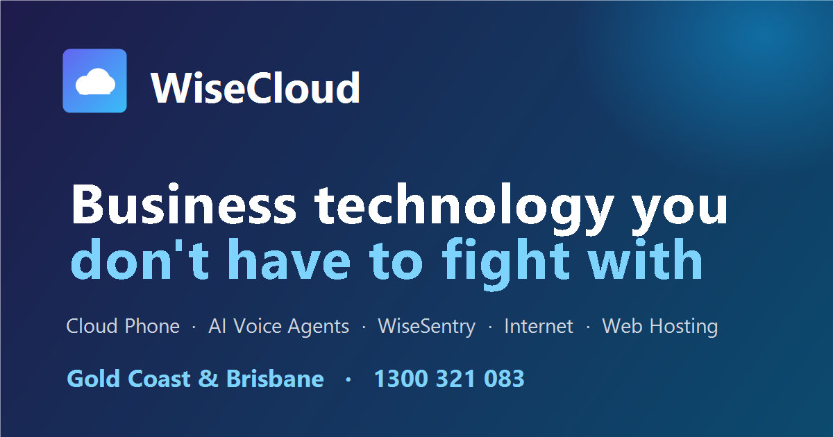 WiseCloud | Cloud Phone Systems & Business Internet — Gold Coast & Brisbane